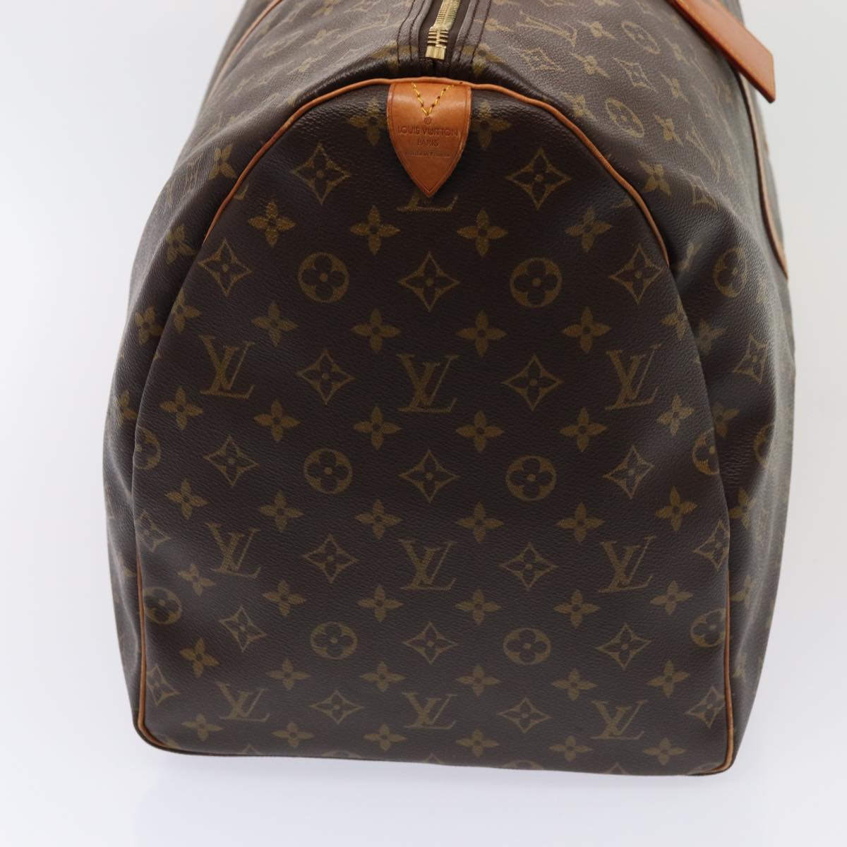 Louis Vuitton Keepall 60, Brown, Canvas, travel