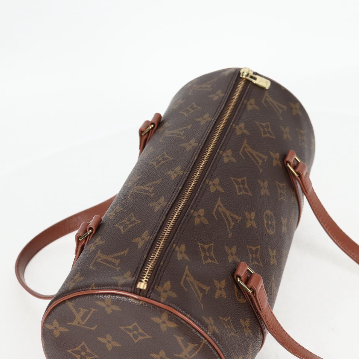 Louis Vuitton Papillon 30, Brown, Canvas, handbag
