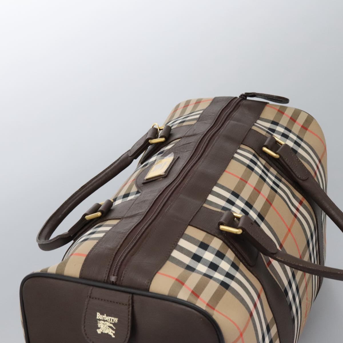 Burberry Haymarket, Beige, Canvas, travel