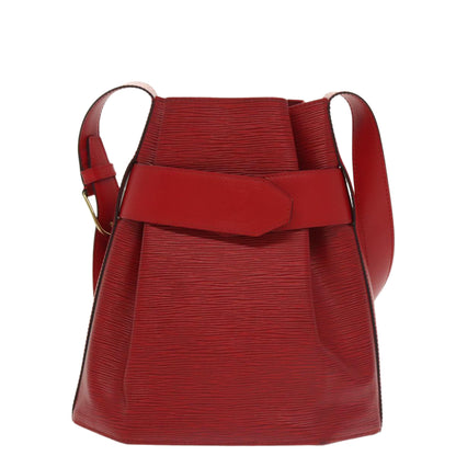 Louis Vuitton Sac d'épaule, Red, Leather, shoulder