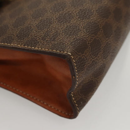 Céline Macadam, Brown, Canvas, handbag