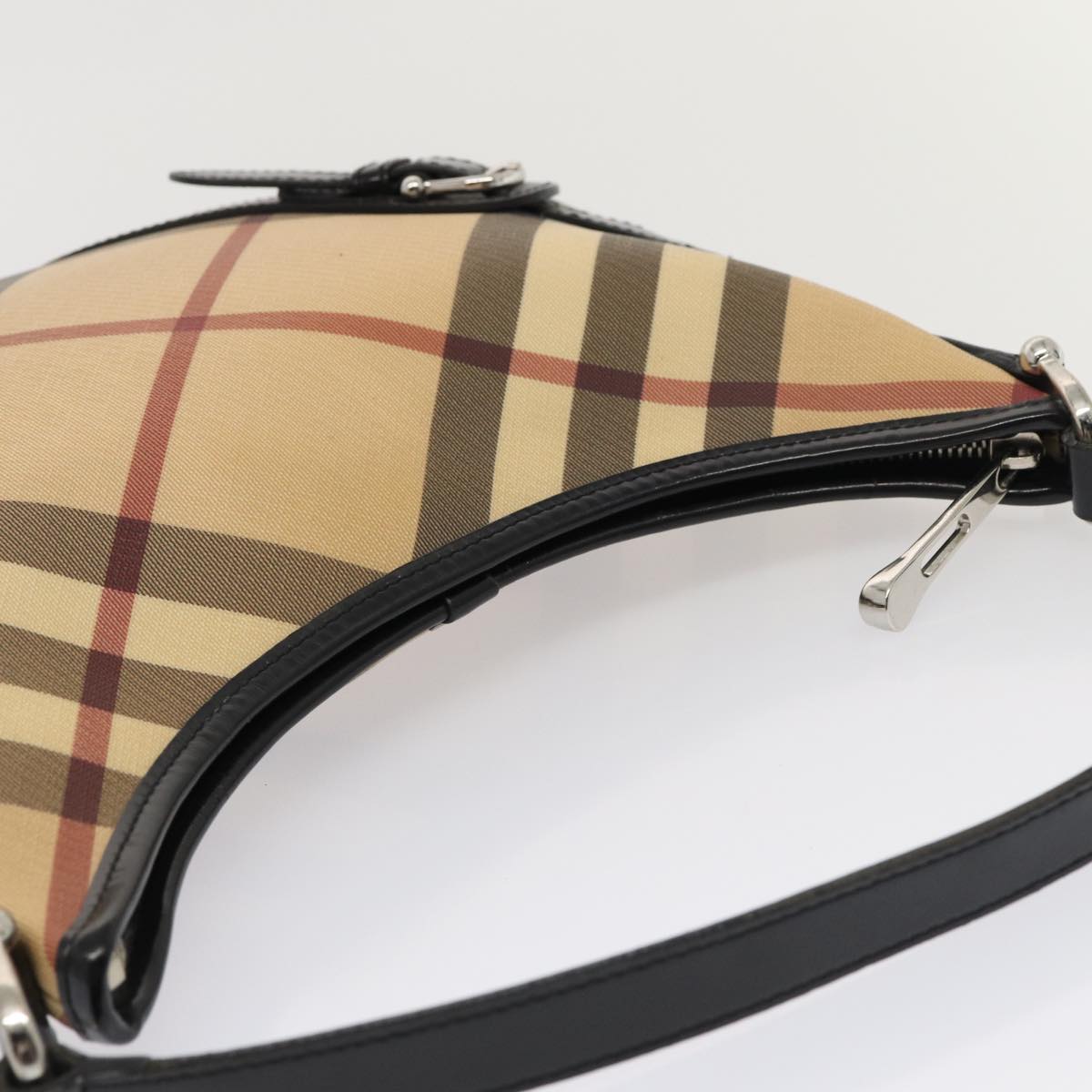 Burberry Nova Check, Beige, Canvas, shoulder