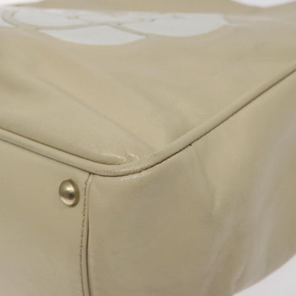 Chanel Camellia, Beige, Leather, tote