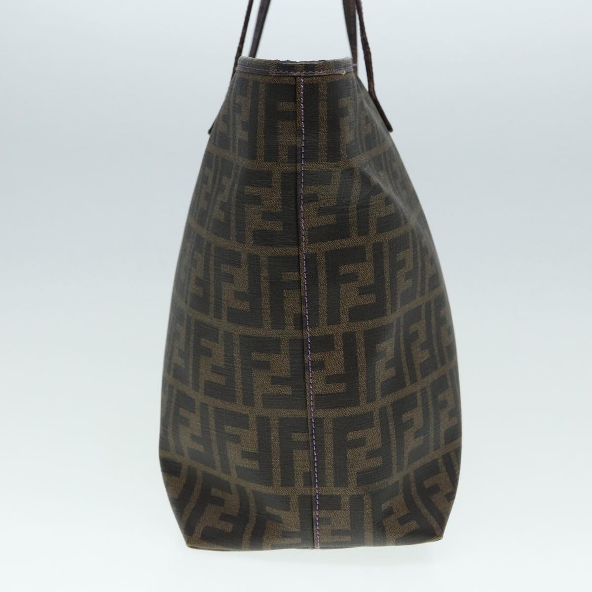 Fendi Zucca, Brown, Canvas, tote