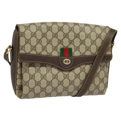 Gucci Ophidia, Beige, Canvas, shoulder