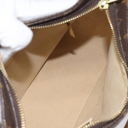 Louis Vuitton Looping MM, Brown, Canvas, shoulder