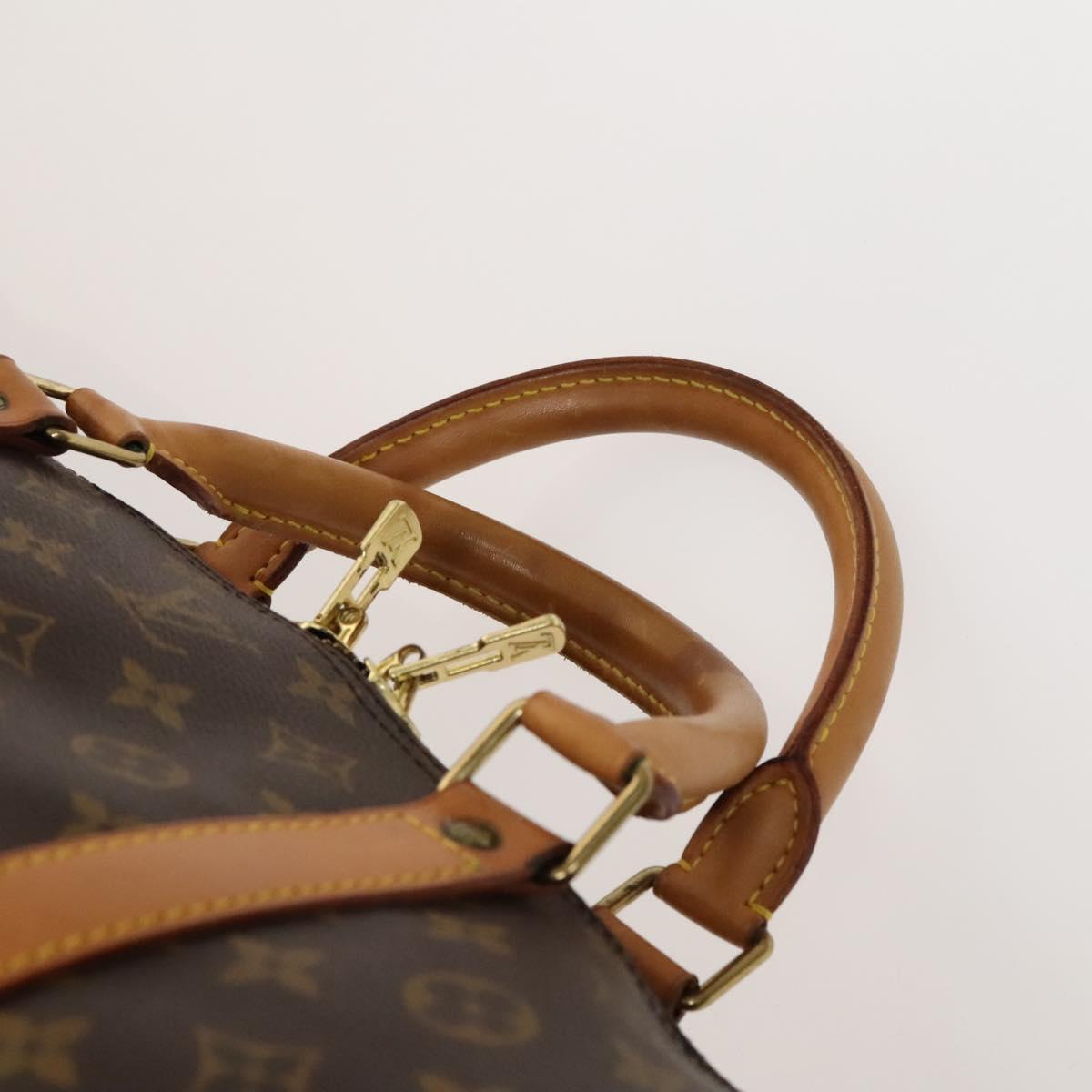 Louis Vuitton Keepall 60, Black, Canvas, travel