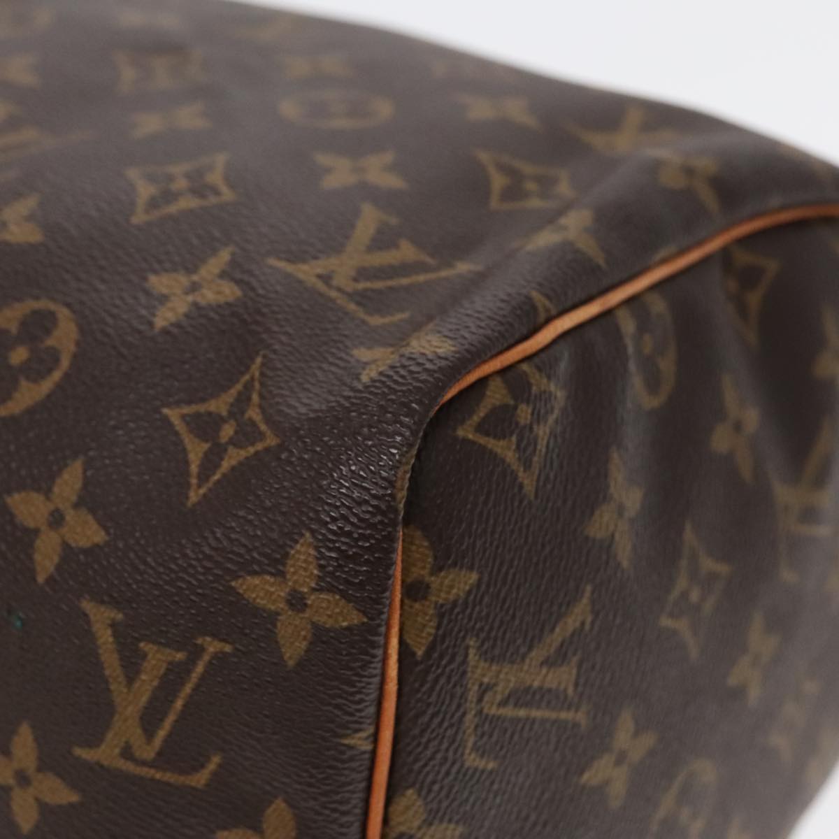 Louis Vuitton Speedy 30, Red, Canvas, handbag