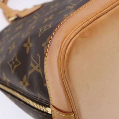 Louis Vuitton Alma, Brown, Canvas, handbag