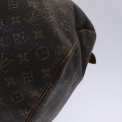 Louis Vuitton Keepall 60, Brown, Canvas, travel