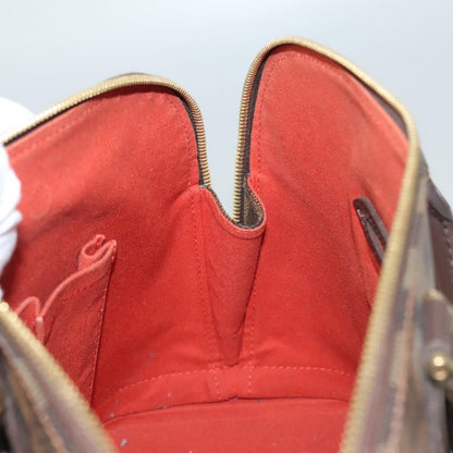 Louis Vuitton Alma BB, Brown, Canvas, handbag