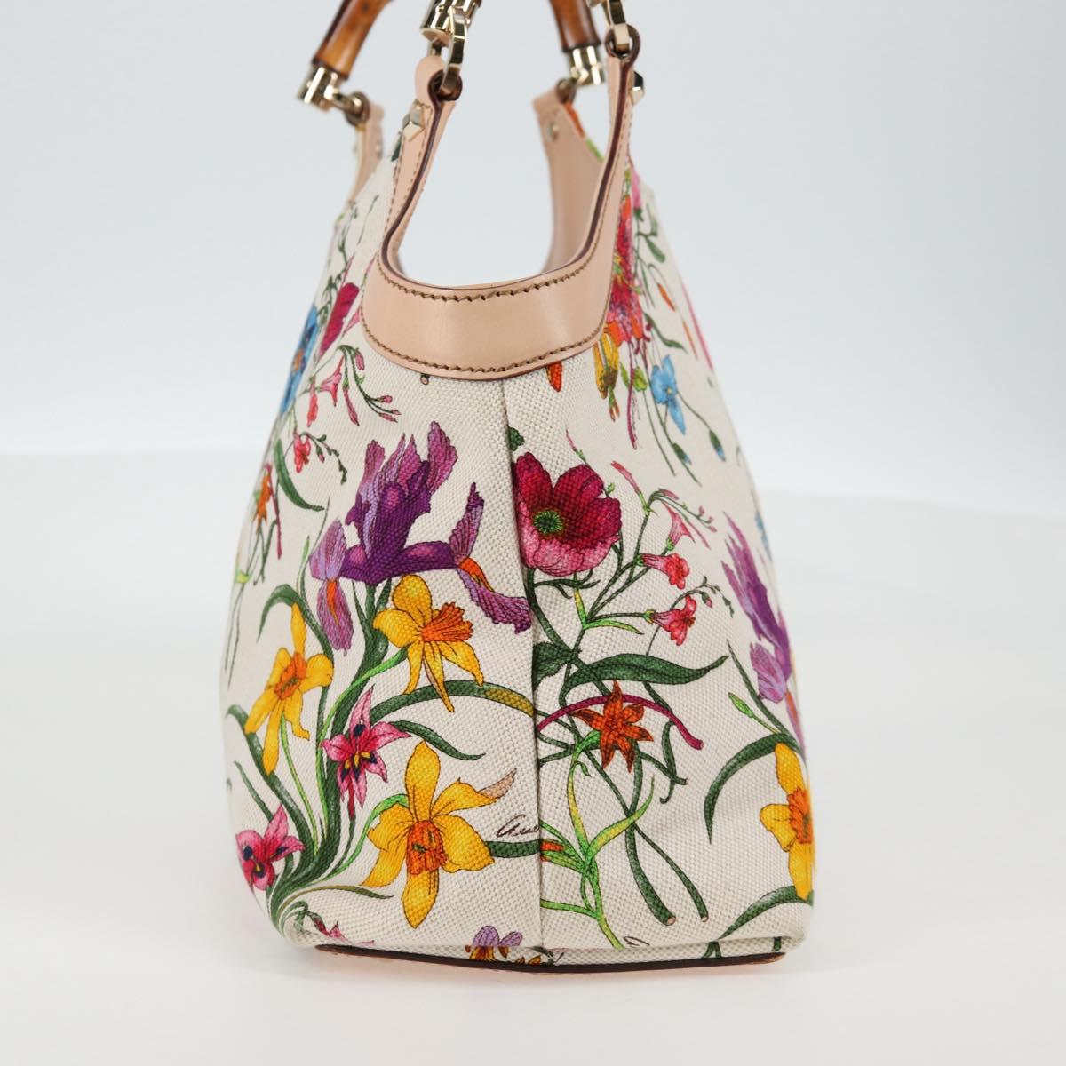 Gucci Bamboo, Multicolour, Canvas, shoulder