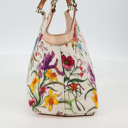 Gucci Bamboo, Multicolour, Canvas, shoulder