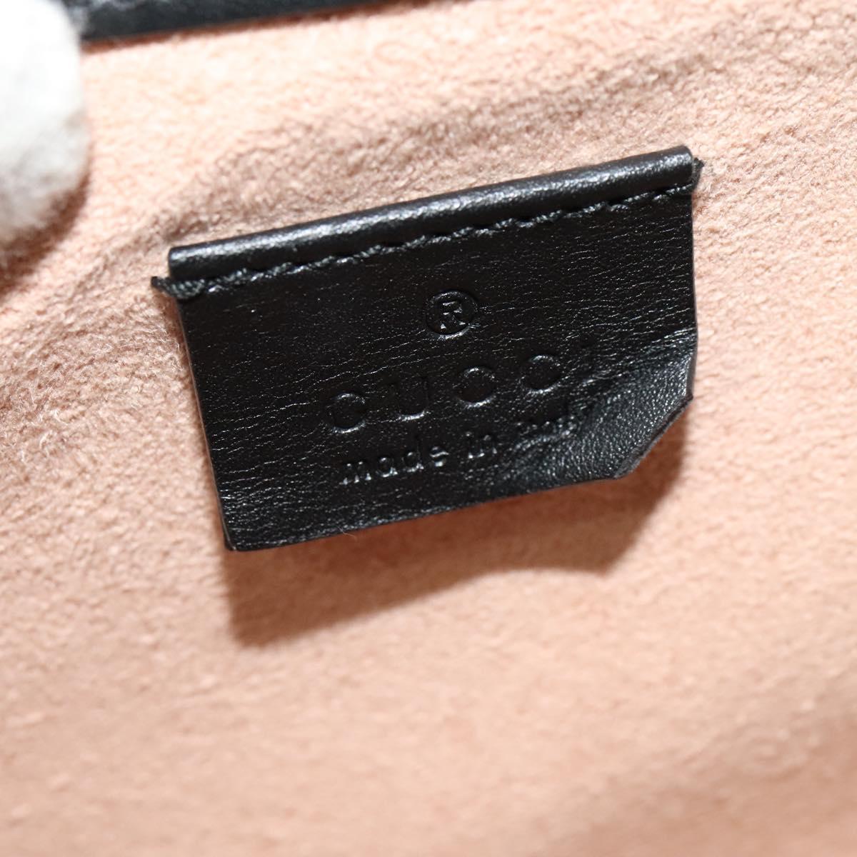Gucci Osiride, Black, "CANVAS, LEATHER", shoulder