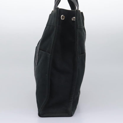 Hermès Toto, Black, Canvas, tote