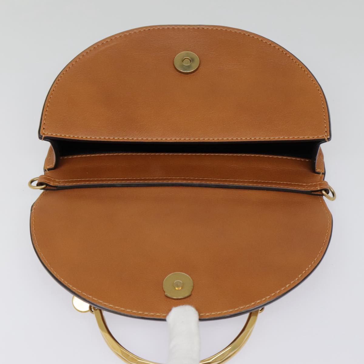 Chloé Nile, Brown, Leather, handbag