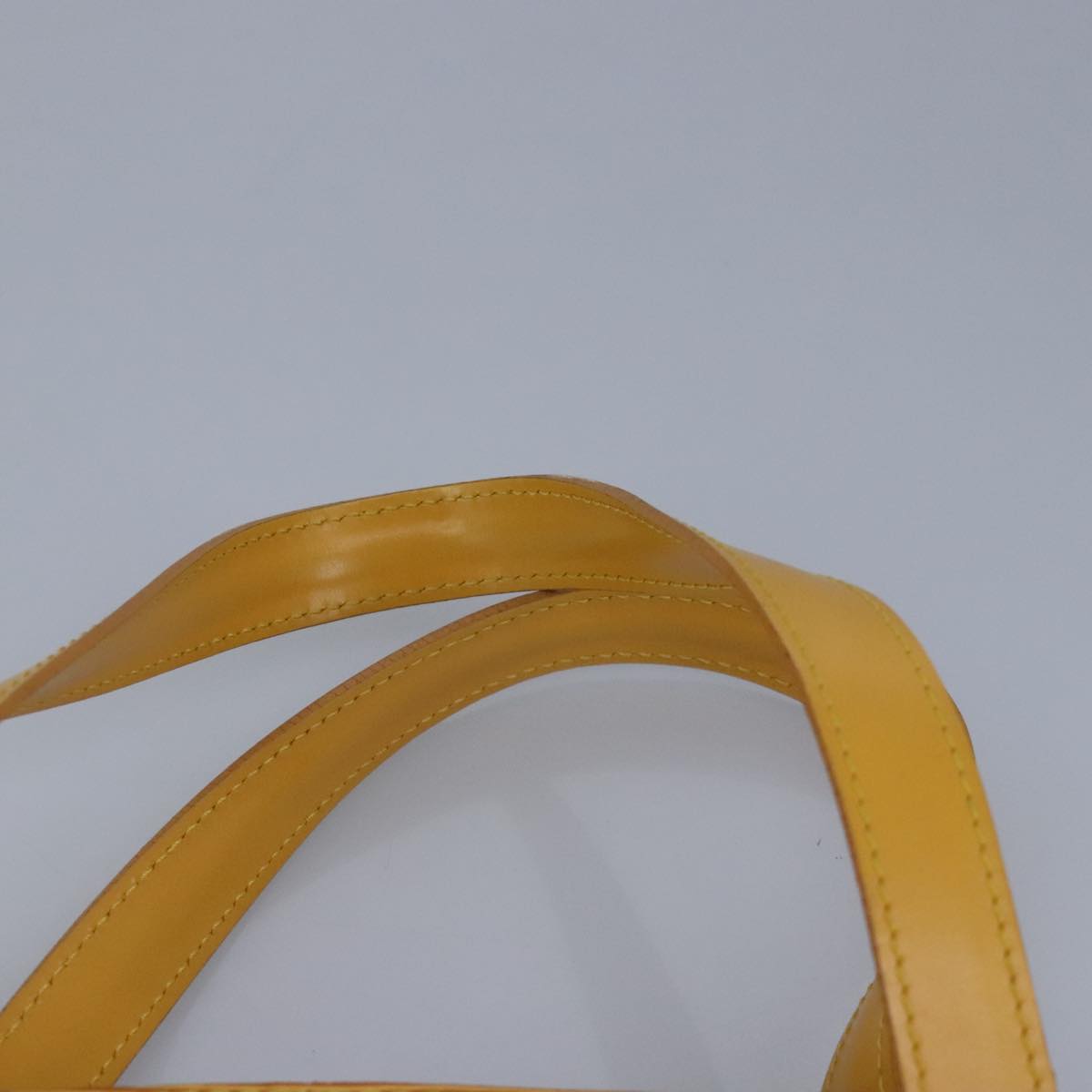 Louis Vuitton Saint Jacques, Yellow, Leather, handbag