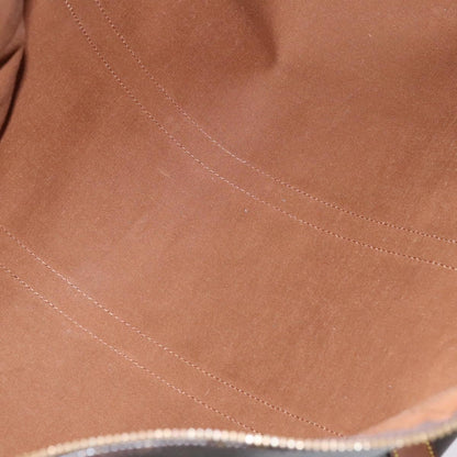 Louis Vuitton Keepall 55, Brown, Canvas, travel
