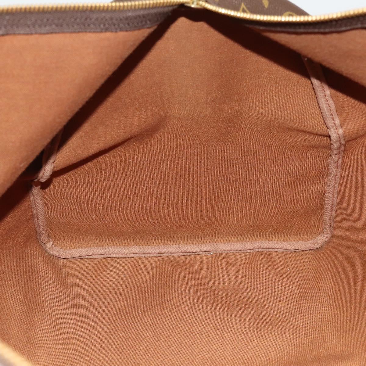 Louis Vuitton Keepall 60, Brown, Canvas, travel