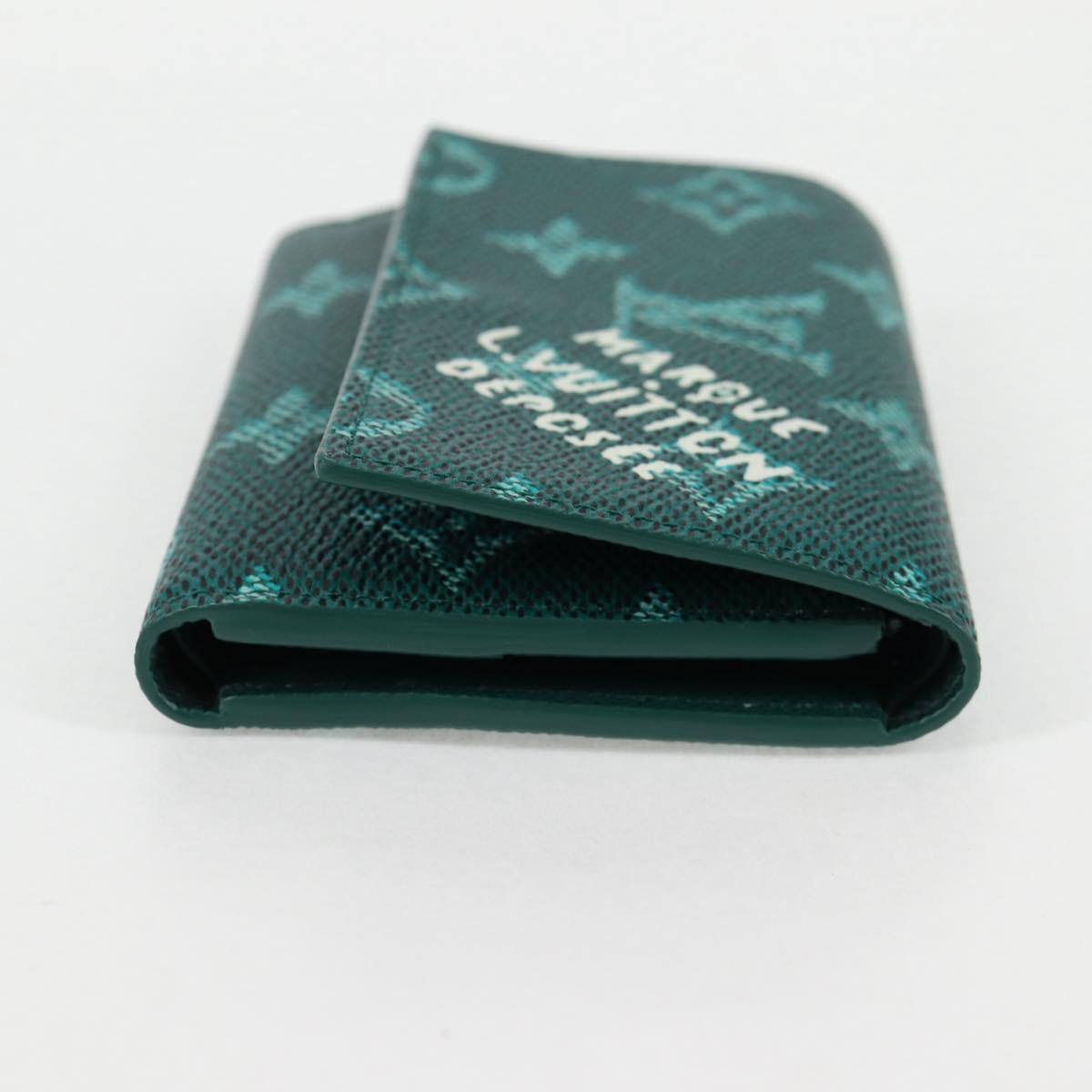 Louis Vuitton Victor, Green, Canvas, wallet