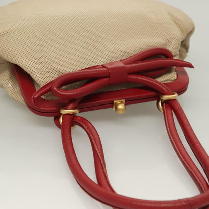 Chanel, Beige, Leather, shoulder