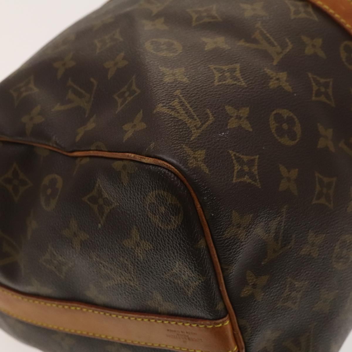 Louis Vuitton Keepall Bandouliere 45, Brown, Canvas, travel