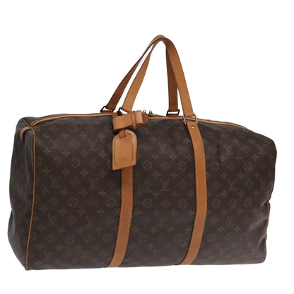 Louis Vuitton Sac Souple, Brown, Canvas, travel