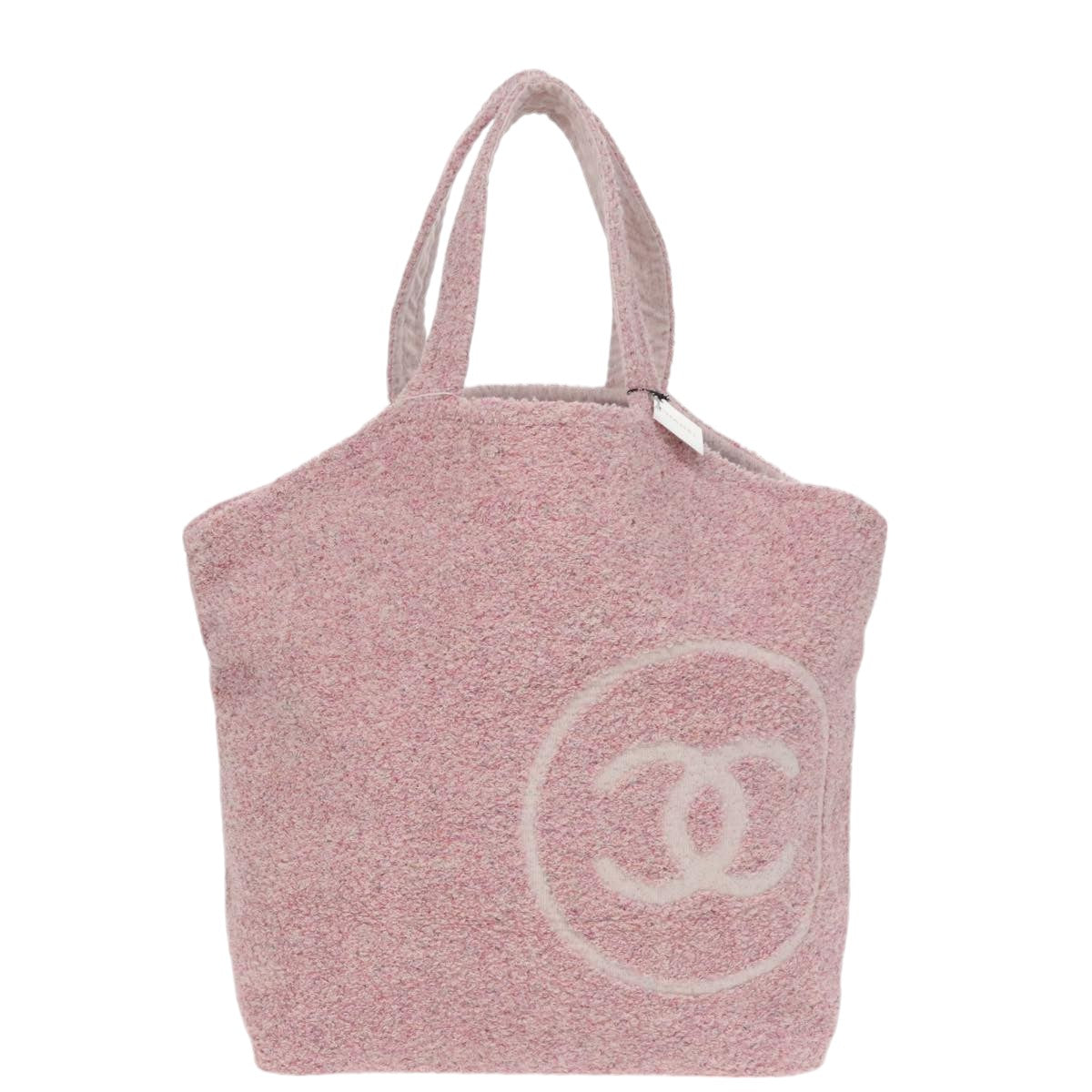 Chanel Coco Mark, Pink, Cotton, tote