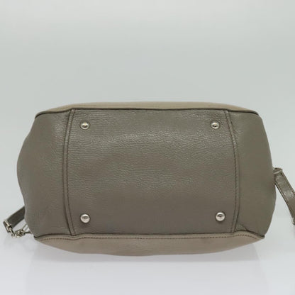 Miu Miu, GRAY, Leather, handbag