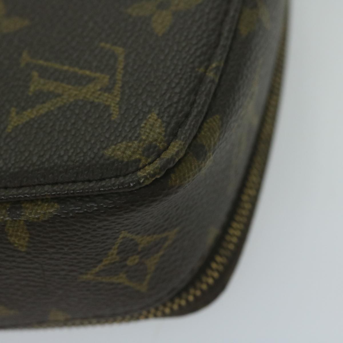 Louis Vuitton Monte Carlo, Brown, Canvas, clutch