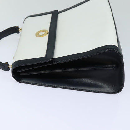 Celine Handbag Leather, WHITE, LEATHER, Handbag