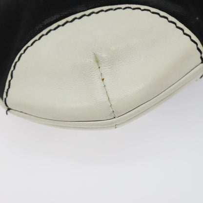 Chanel Coco Mark, Black, Canvas, shoulder