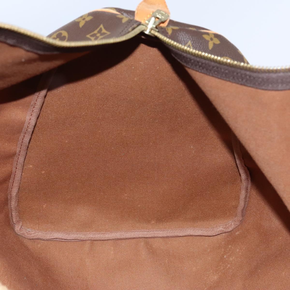 Louis Vuitton Keepall 60, Brown, Canvas, travel