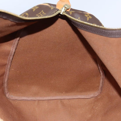 Louis Vuitton Keepall 60, Brown, Canvas, travel