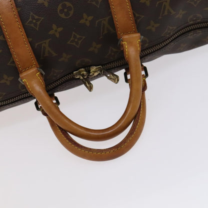 Louis Vuitton Keepall 50, Brown, Canvas, travel