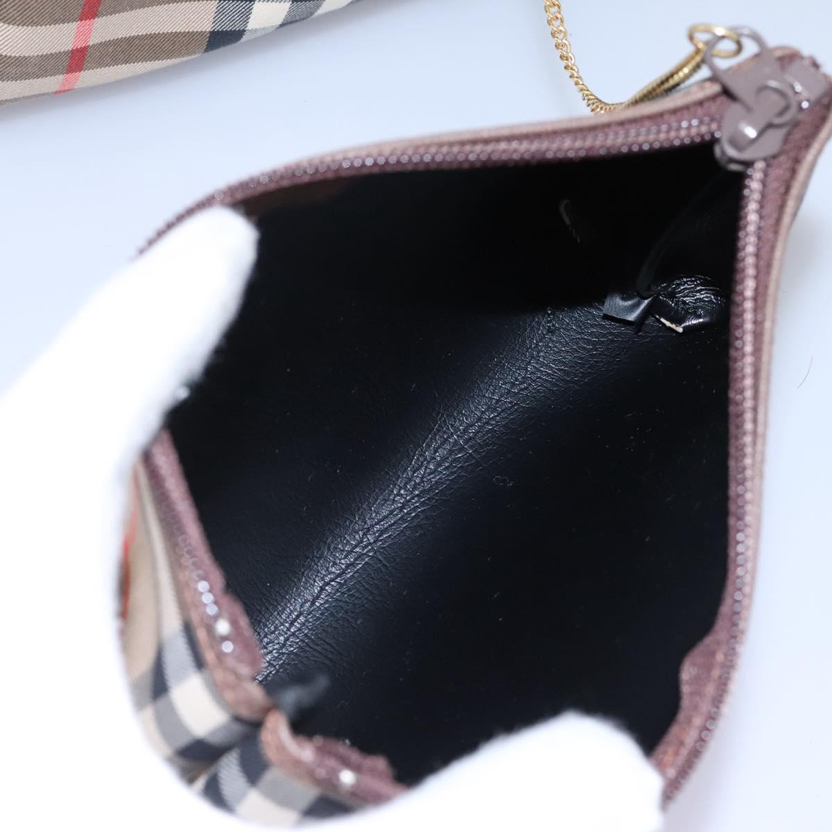 Burberry Haymarket, Beige, Canvas, travel