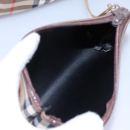 Burberry Haymarket, Beige, Canvas, travel