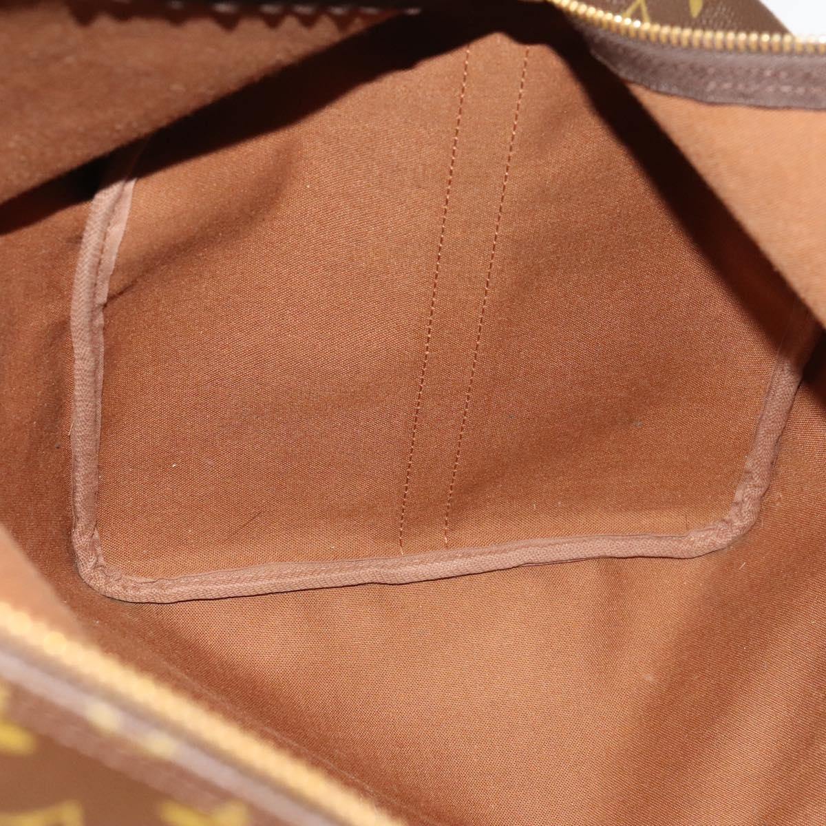 Louis Vuitton Keepall Bandoulière 60, Brown, Canvas, travel