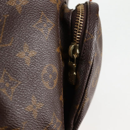 Louis Vuitton Montsouris GM, Brown, Canvas, backpack