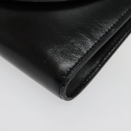 Hermès H, Black, Leather, clutch