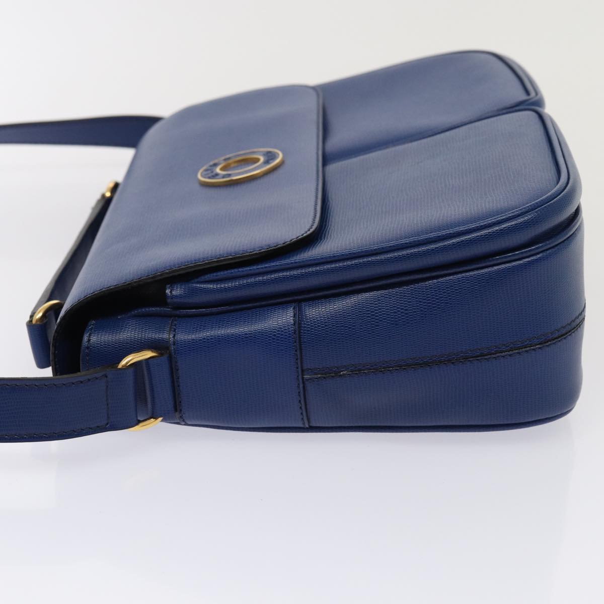 Céline, Blue, Leather, shoulder