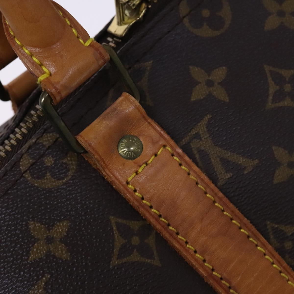 Louis Vuitton Keepall 45, Brown, Canvas, travel