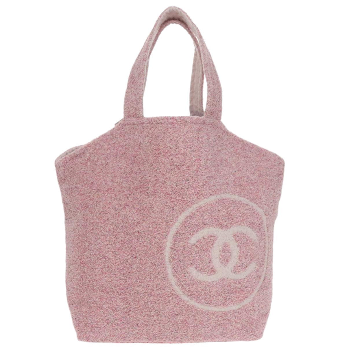 Chanel Coco Mark, Pink, Cotton, tote