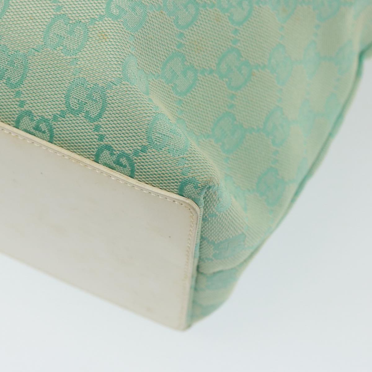 Gucci GG canvas, Blue, Canvas, shoulder