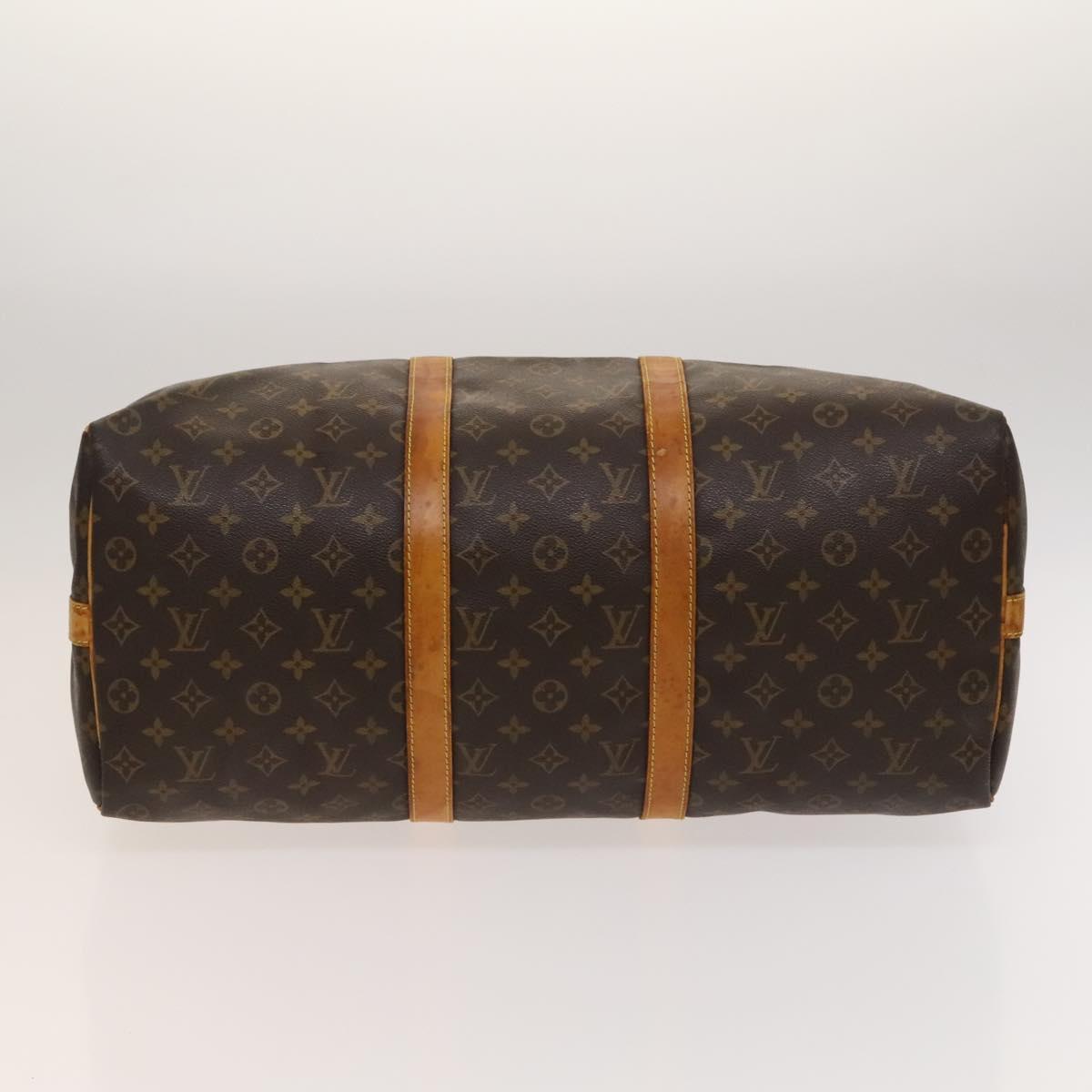 Louis Vuitton Keepall Bandouliere 50, Brown, Canvas, travel