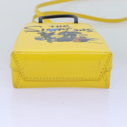 Balenciaga -, Yellow, Leather, handbag
