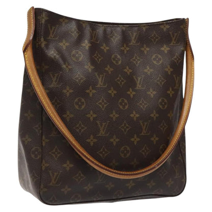Louis Vuitton Looping GM, Brown, Canvas, shoulder