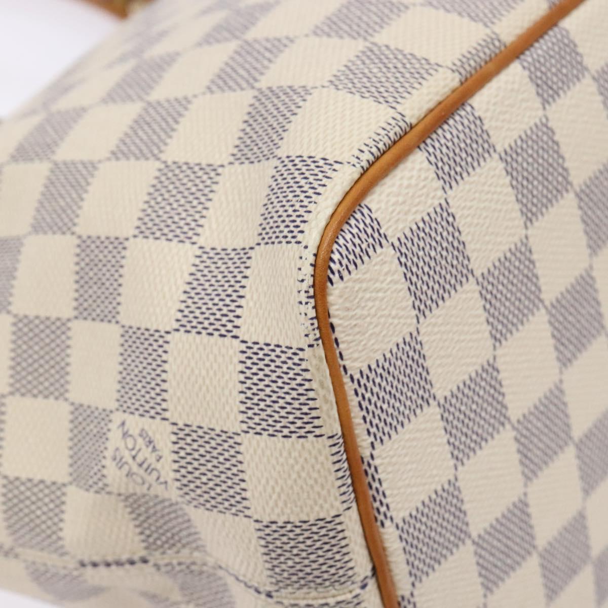 Louis Vuitton Saleya, White, Canvas, tote