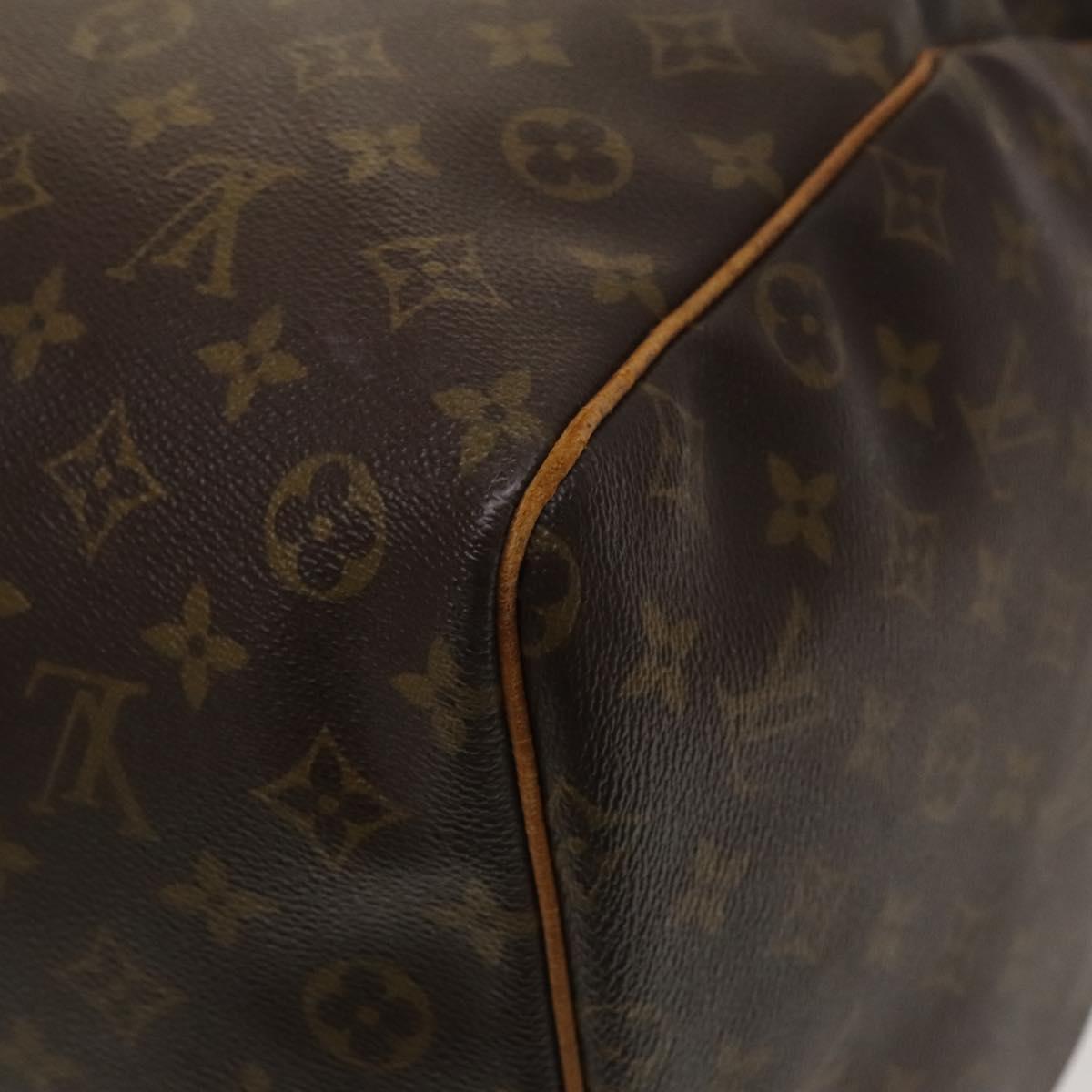 Louis Vuitton Keepall 60, Brown, Canvas, travel