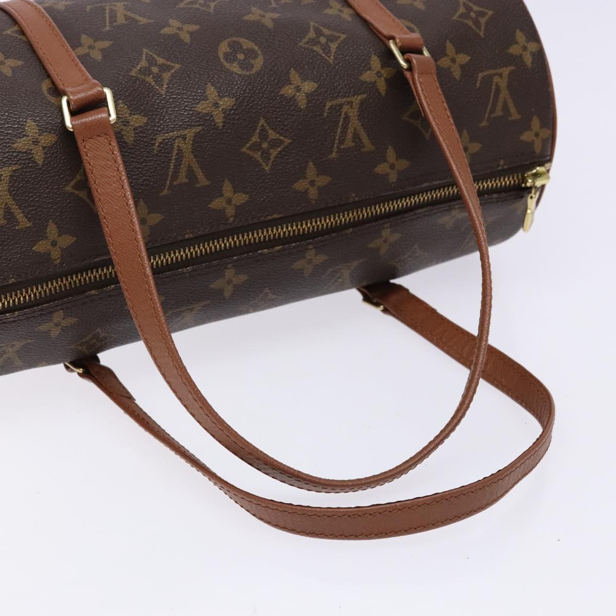 Louis Vuitton Papillon 30, Brown, Canvas, handbag